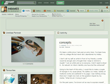 Tablet Screenshot of inkblot03.deviantart.com