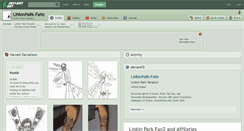 Desktop Screenshot of linkinpark-fanz.deviantart.com
