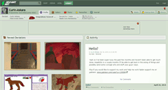 Desktop Screenshot of curin-askara.deviantart.com