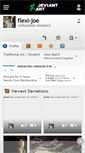 Mobile Screenshot of flexi-joe.deviantart.com