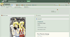 Desktop Screenshot of fiveplanets.deviantart.com