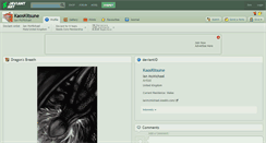 Desktop Screenshot of kaoskitsune.deviantart.com