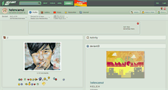 Desktop Screenshot of helencamui.deviantart.com