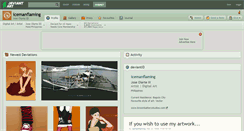 Desktop Screenshot of icemanflaming.deviantart.com