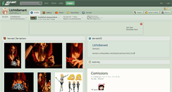Desktop Screenshot of lichtdiamant.deviantart.com