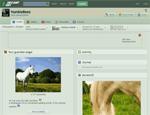 Tablet Screenshot of humblebeez.deviantart.com
