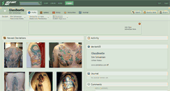 Desktop Screenshot of glassbeetle.deviantart.com