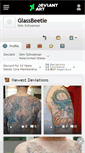 Mobile Screenshot of glassbeetle.deviantart.com