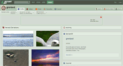 Desktop Screenshot of grenland.deviantart.com