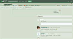 Desktop Screenshot of imaginaaation.deviantart.com