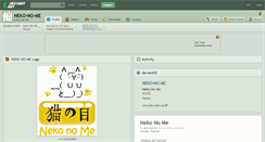 Desktop Screenshot of neko-no-me.deviantart.com