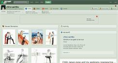 Desktop Screenshot of chino-sachiko.deviantart.com