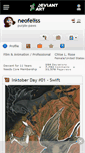 Mobile Screenshot of neofeliss.deviantart.com