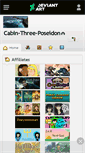 Mobile Screenshot of cabin-three-poseidon.deviantart.com