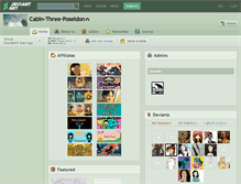 Tablet Screenshot of cabin-three-poseidon.deviantart.com