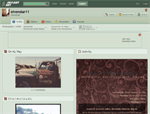 Tablet Screenshot of elvenstar11.deviantart.com