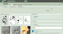 Desktop Screenshot of hanabiira.deviantart.com