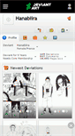 Mobile Screenshot of hanabiira.deviantart.com