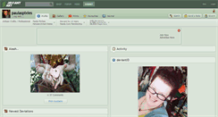 Desktop Screenshot of paulaspixies.deviantart.com
