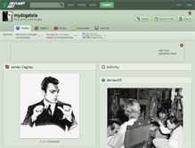 Tablet Screenshot of mydogatela.deviantart.com