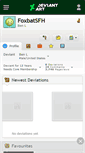 Mobile Screenshot of foxbatsfh.deviantart.com