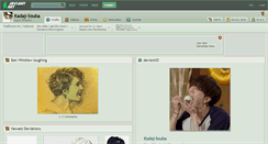 Desktop Screenshot of kadaj-souba.deviantart.com