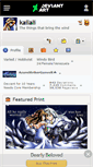 Mobile Screenshot of kailali.deviantart.com