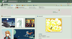 Desktop Screenshot of cenkaz.deviantart.com