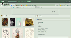 Desktop Screenshot of benqwek.deviantart.com