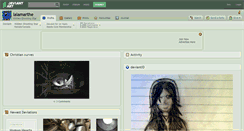Desktop Screenshot of lalamarthe.deviantart.com