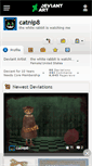 Mobile Screenshot of catnip8.deviantart.com