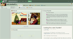 Desktop Screenshot of anti-jinxninafc.deviantart.com