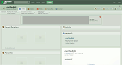 Desktop Screenshot of excitedplz.deviantart.com