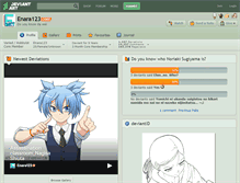 Tablet Screenshot of enara123.deviantart.com