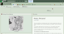 Desktop Screenshot of draconianknight.deviantart.com