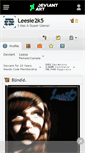 Mobile Screenshot of leesie2k5.deviantart.com