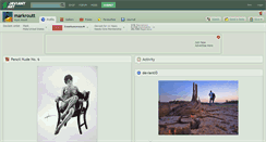 Desktop Screenshot of markroutt.deviantart.com