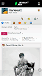 Mobile Screenshot of markroutt.deviantart.com
