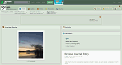 Desktop Screenshot of ajm.deviantart.com