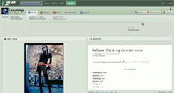 Desktop Screenshot of ladynahga.deviantart.com