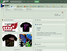 Tablet Screenshot of kargol.deviantart.com