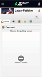 Mobile Screenshot of latex-fetish.deviantart.com