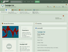 Tablet Screenshot of campign-cat.deviantart.com