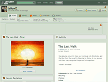 Tablet Screenshot of jallen02.deviantart.com