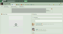 Desktop Screenshot of driven2create.deviantart.com
