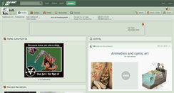 Desktop Screenshot of kvh.deviantart.com