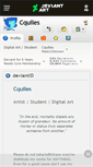 Mobile Screenshot of cquiles.deviantart.com
