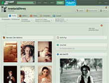 Tablet Screenshot of anastasiadisney.deviantart.com
