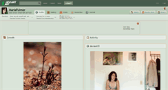 Desktop Screenshot of mariafulmer.deviantart.com