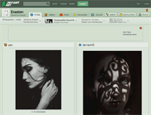 Tablet Screenshot of enaston.deviantart.com